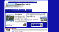 Desktop Screenshot of cottagesoncapecod.com